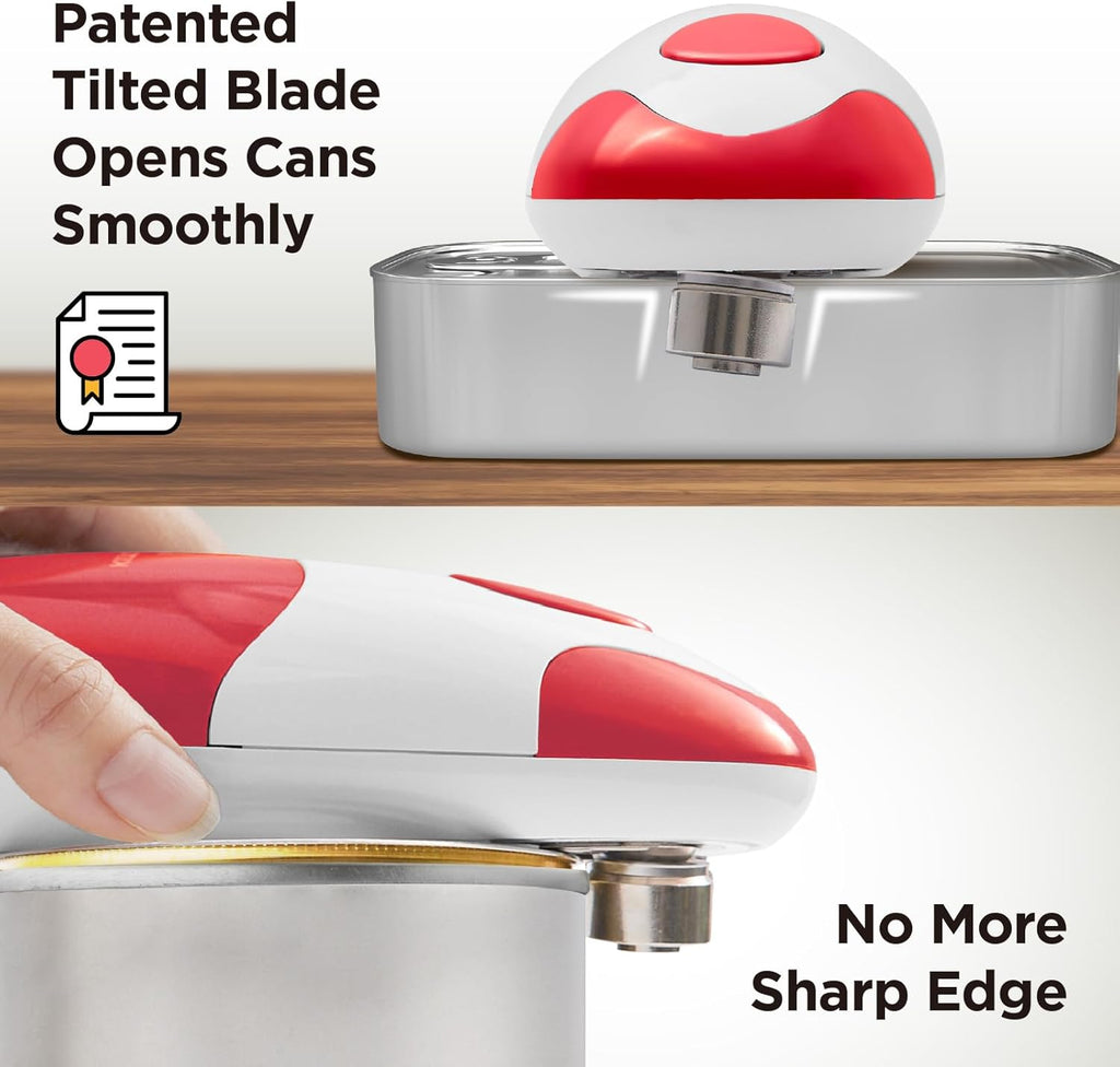 Kitchen Mama Auto Electric Can Opener: Open Your Cans with A Simple Press of