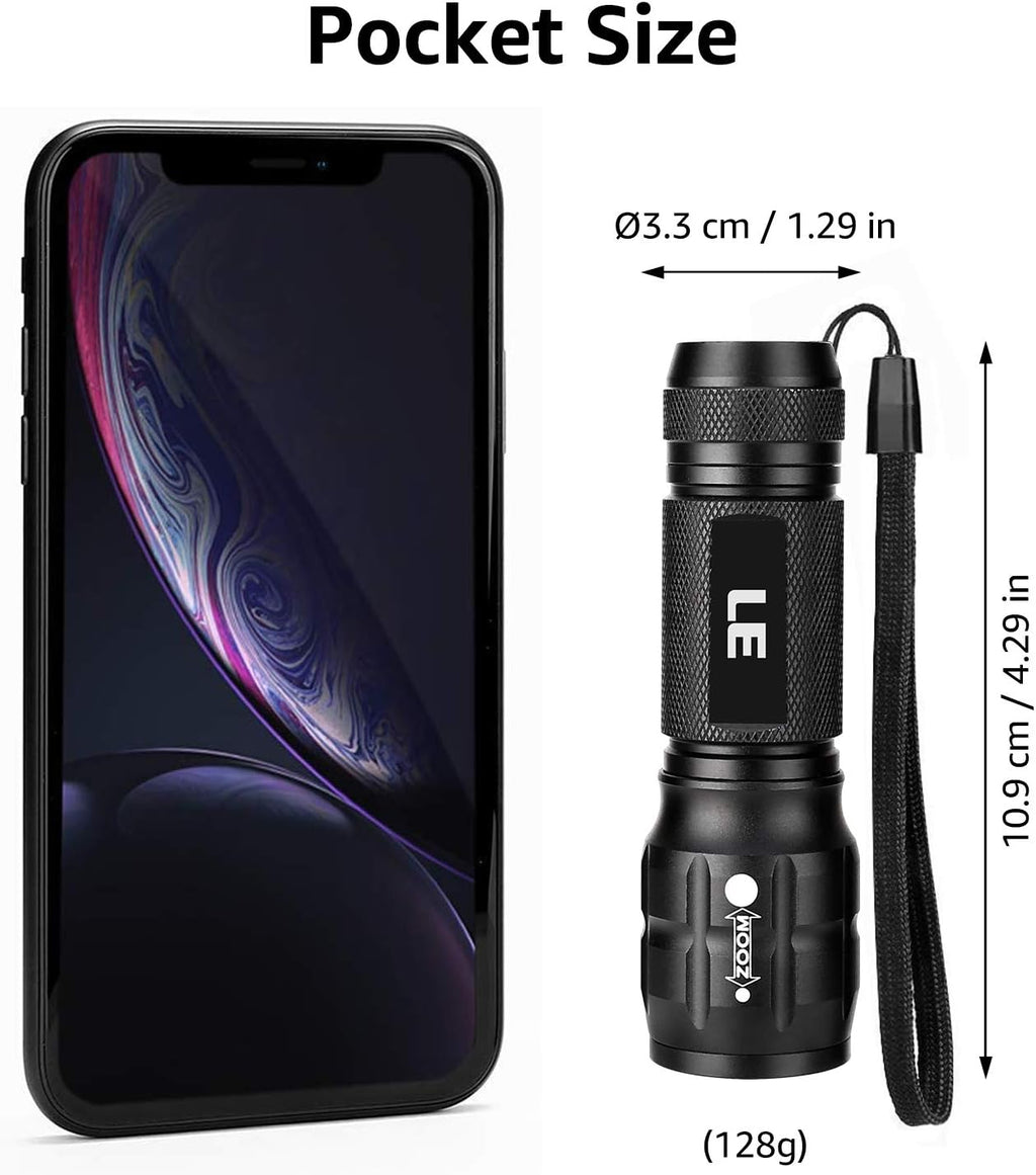 Lighting EVER LED Flashlights High Lumens, Small Flashlight, Waterproof