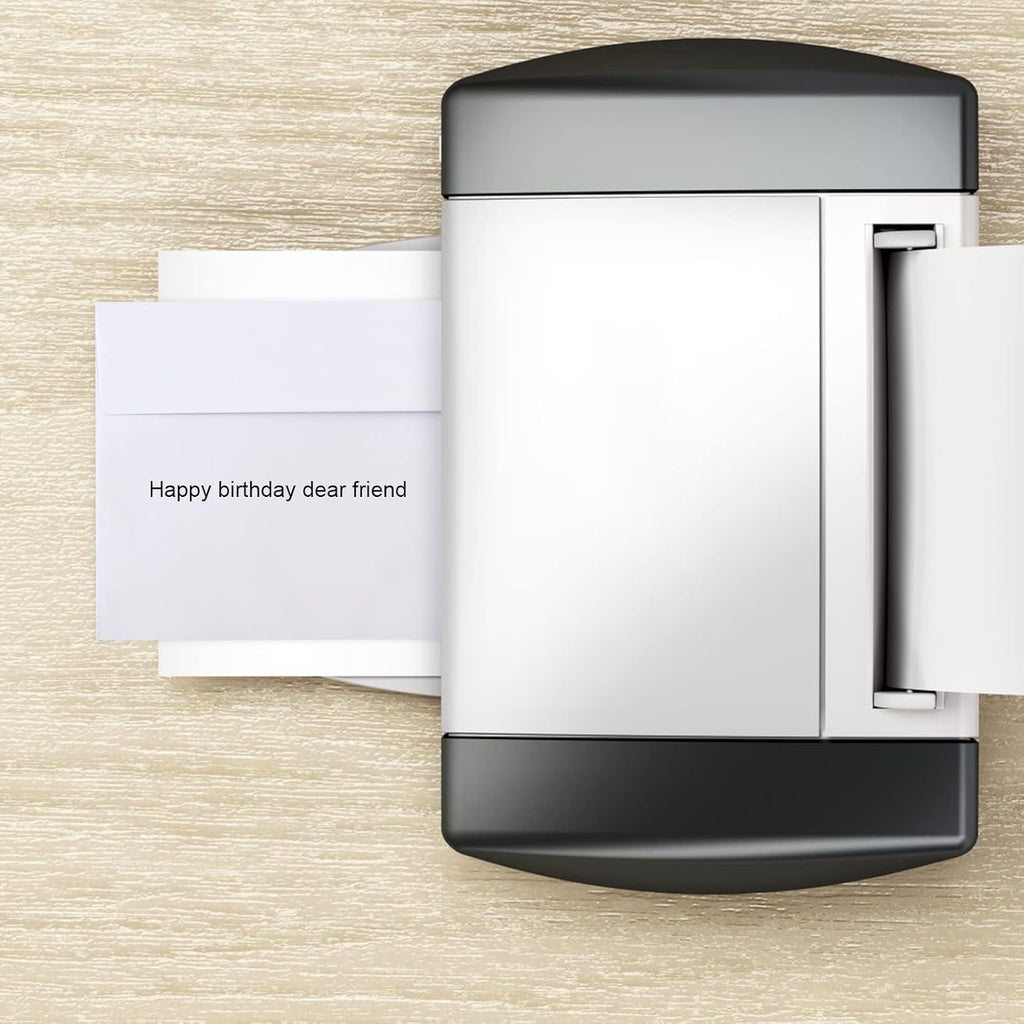 50 Packs 5x7 Envelopes, White A7 5x7 Envelopes for Invitations, Printable