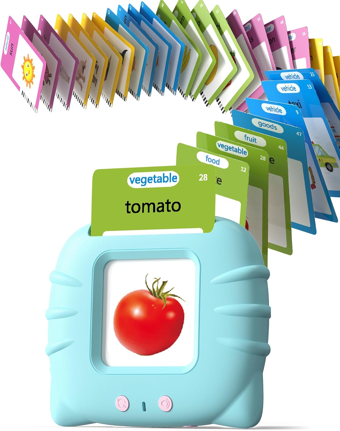 Airbition Talking Flash Cards for Toddlers 1 2 3 4 Year Olds, Montessori