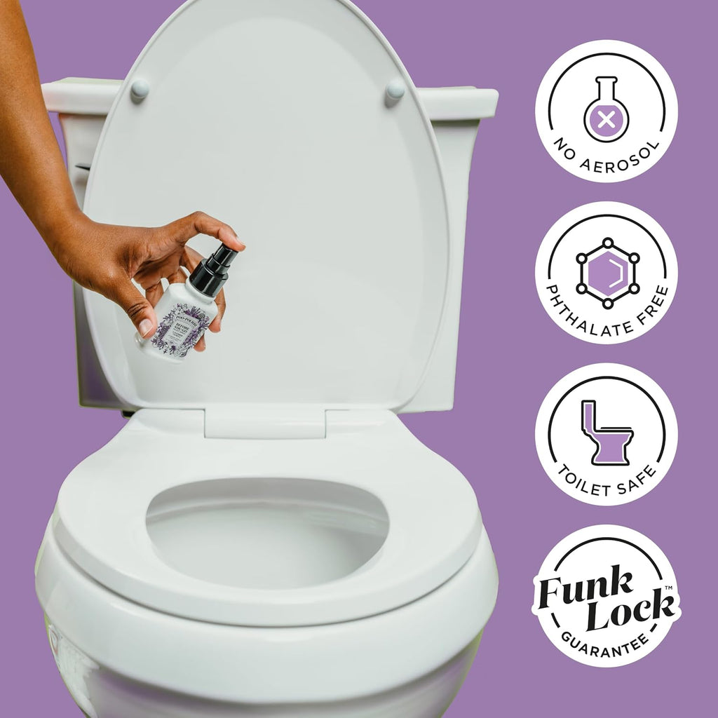 Poo-Pourri Before-You-Go Toilet Spray, Lavender Vanilla, 2 Fl Oz, Up to 100