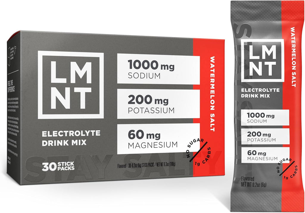 LMNT Zero Sugar Electrolytes - Watermelon Salt