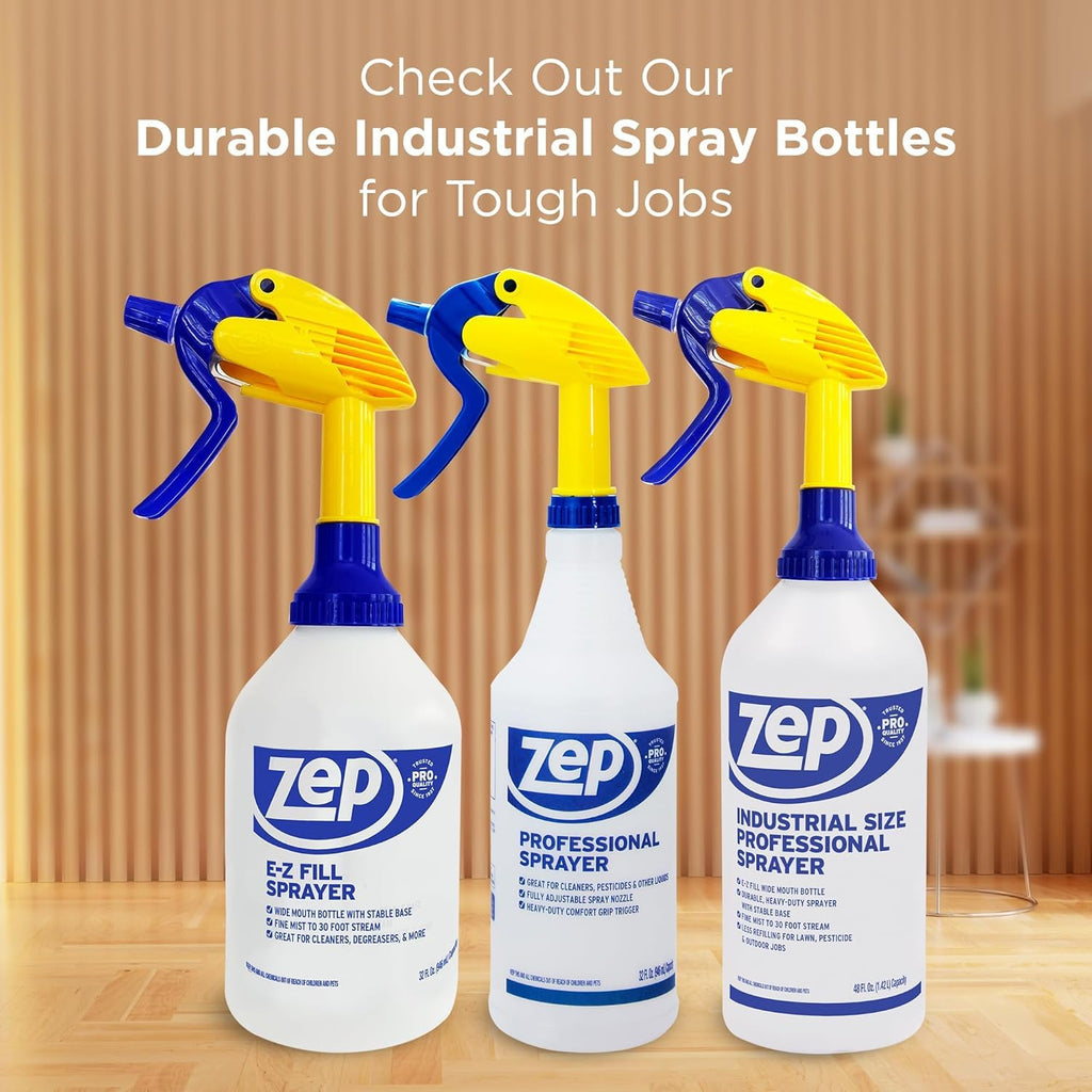 ZEP Professional Sprayer Bottle - 32 oz (Pack of 3) - HDPRO1 - Versatile
