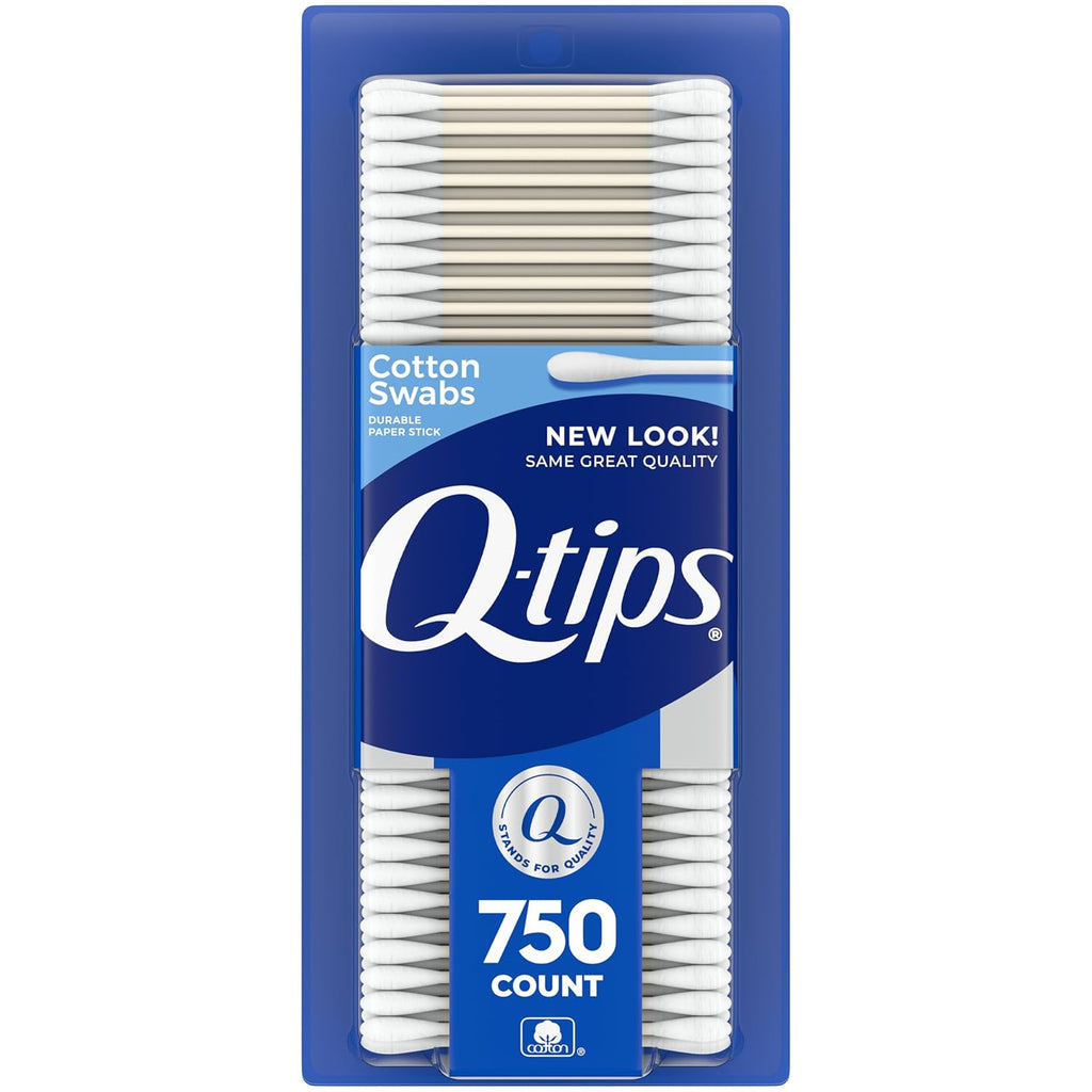 Q-tips Cotton Swabs For Hygiene and Beauty Care Original Cotton Swab Made