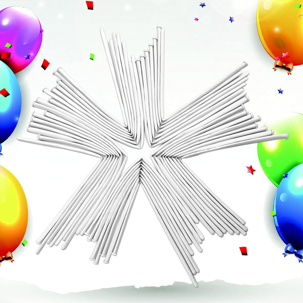 100Pcs clear 260 Balloons Clear Long Skinny Latex Balloon for Animal Ballons