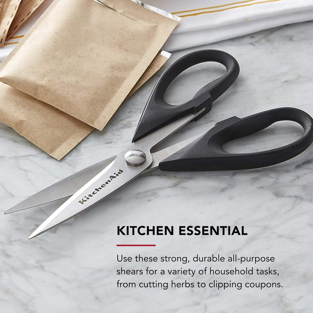 KitchenAid All Purpose Kitchen Shears with Protective Sheath Durable
