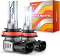 SEALIGHT H11/H8/H16 LED Fog Light Bulb, 12000LM 6500K White-2 Pack, for SUV