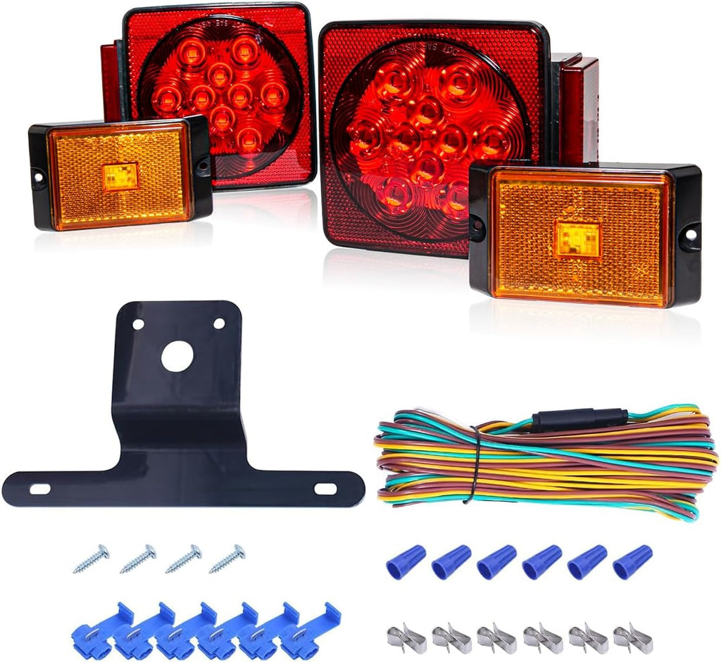 MAXXHAUL 70205 Trailer Light Kit - 12V All LED
