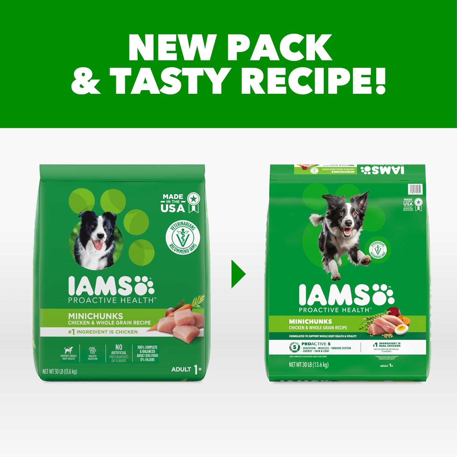 IAMS Proactive Health Adult Minichunks Premium Dry Dog Food, Adult Dog Food