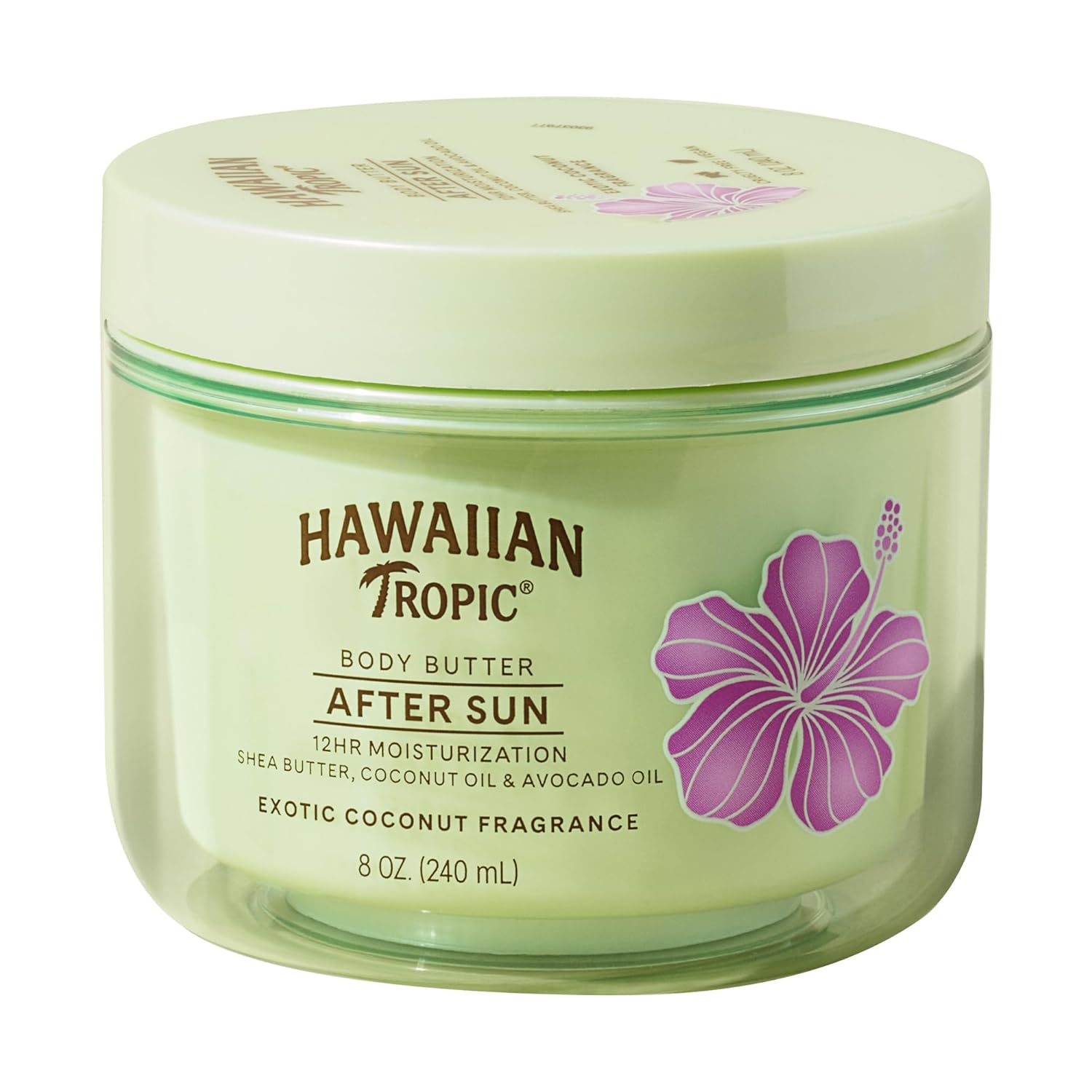 Hawaiian Tropic After Sun Body Butter with Coconut Oil, 8oz, After Sun