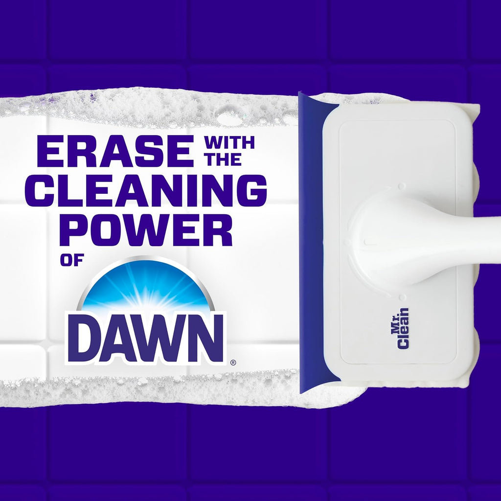 Mr. Clean Magic Eraser Shower & Tub Scrubber, Bathroom Cleaner, All in One