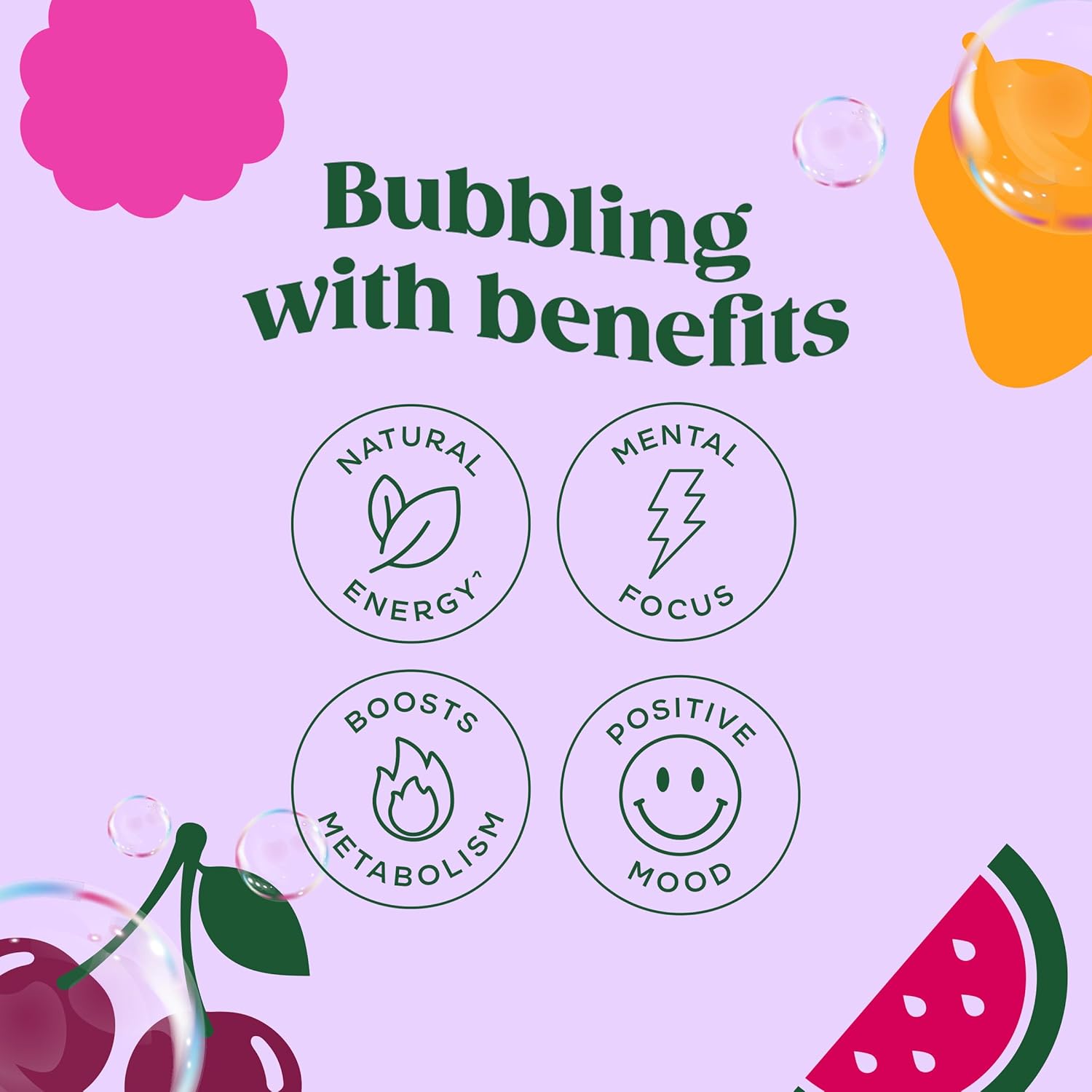 Bloom Nutrition Sparkling Energy Drink - Variety Pack - Natural Caffeine