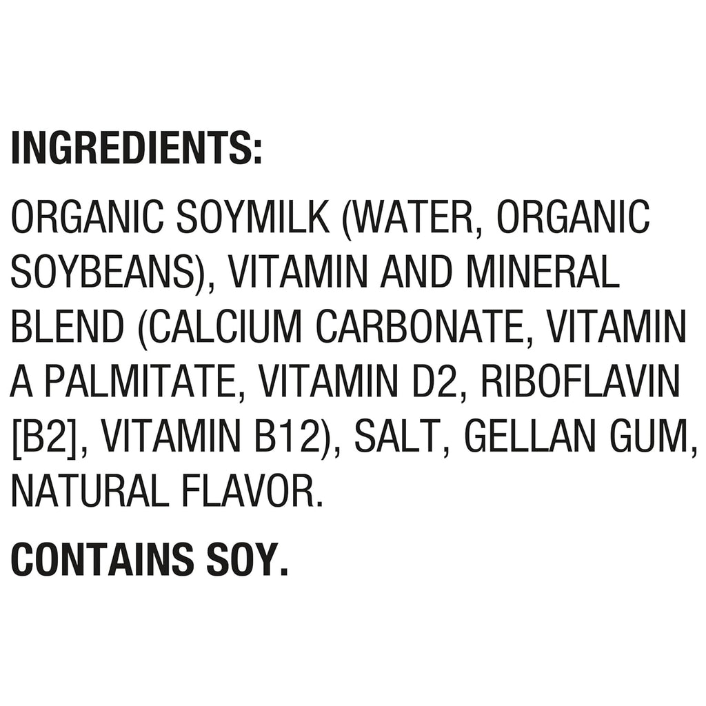 Silk Shelf-Stable Organic Soy Milk, Unsweetened, Dairy-Free, Vegan, Non-GMO