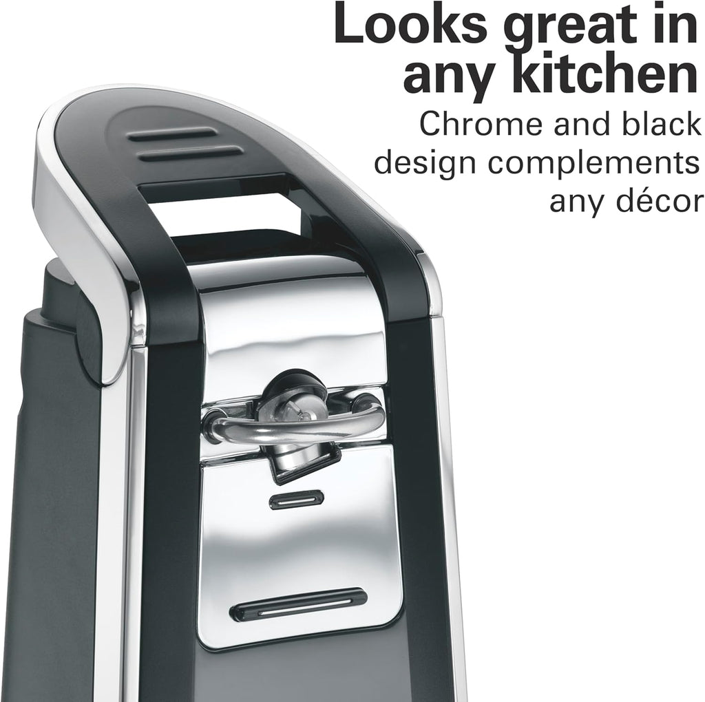 Hamilton Beach Smooth Touch Electric Automatic Can Opener with Easy Push Down