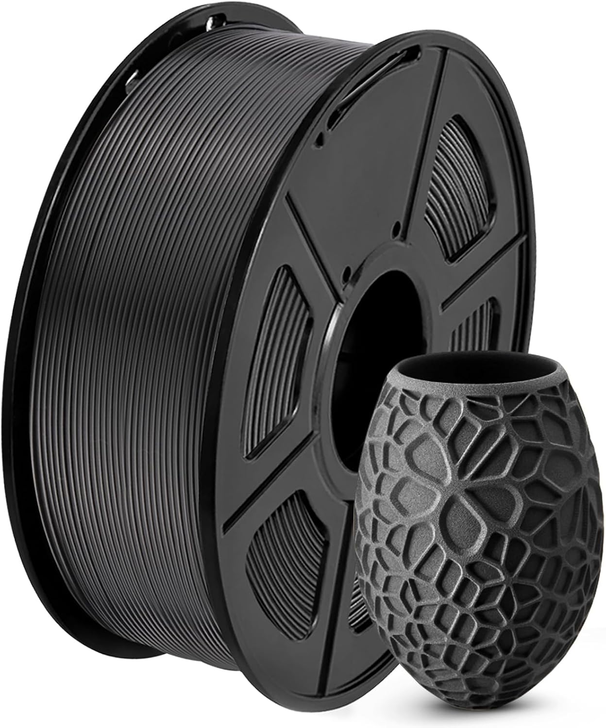 SUNLU PLA 3D Printer Filament PLA Filament 1.75mm, Neatly Wound 3D Printing