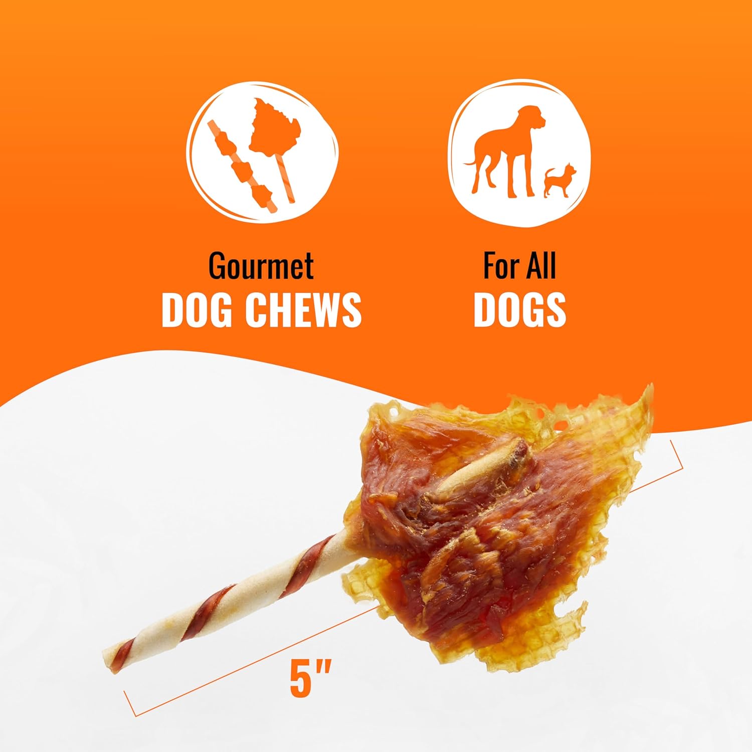 Good ‰Û÷n‰۪ Fun Triple Flavor Wings Chews for All Dogs, 12 Ounces, Treat Your