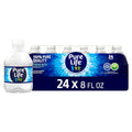Pure Life Purified Water Bottles, 24 Pack - Still Bottled Water Enhanced with