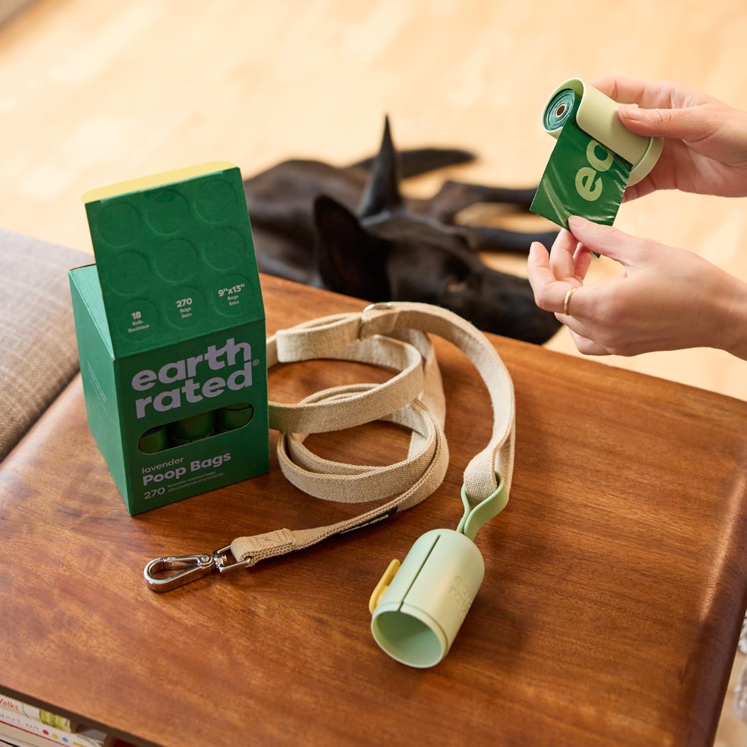 Earth Rated Poop Bags for Dogs, Guaranteed Leak Proof and Extra Thick Waste