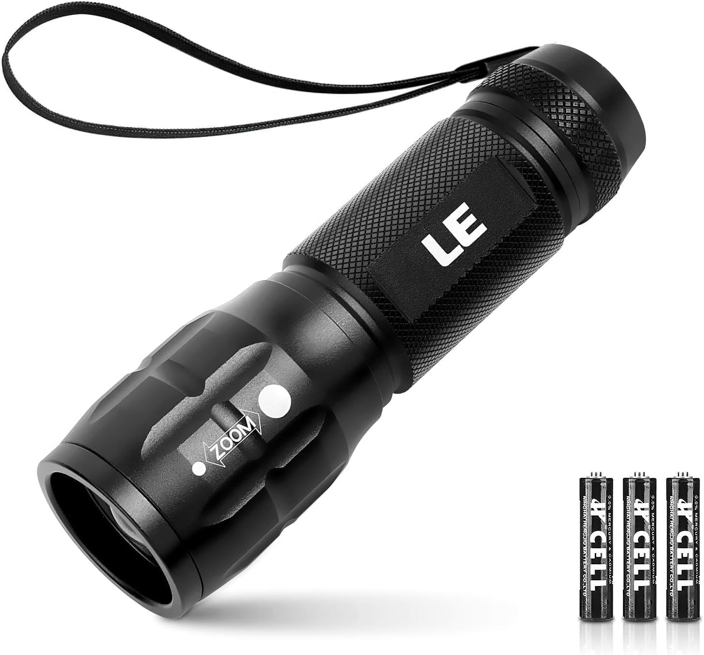 Lighting EVER LED Flashlights High Lumens, Small Flashlight, Waterproof