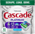 Cascade Platinum Dishwasher Pods, Dishwasher Detergent, Dish Detergent Soap