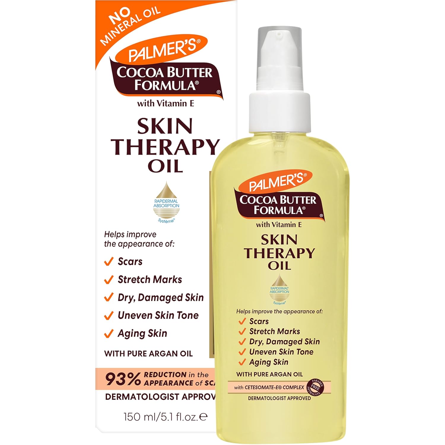 Palmer's Cocoa Butter Formula Skin Therapy Moisturizing Body Oil with Vitamin