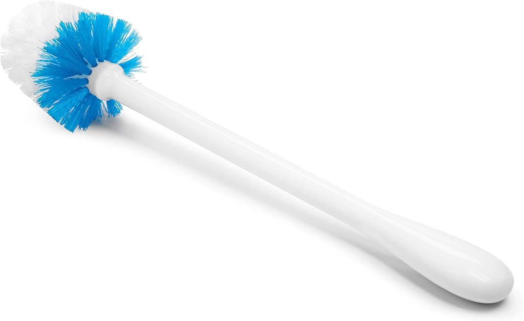 OXO Good Grips Compact Toilet Brush & Canister, Toilet Bowl Brush and Holder