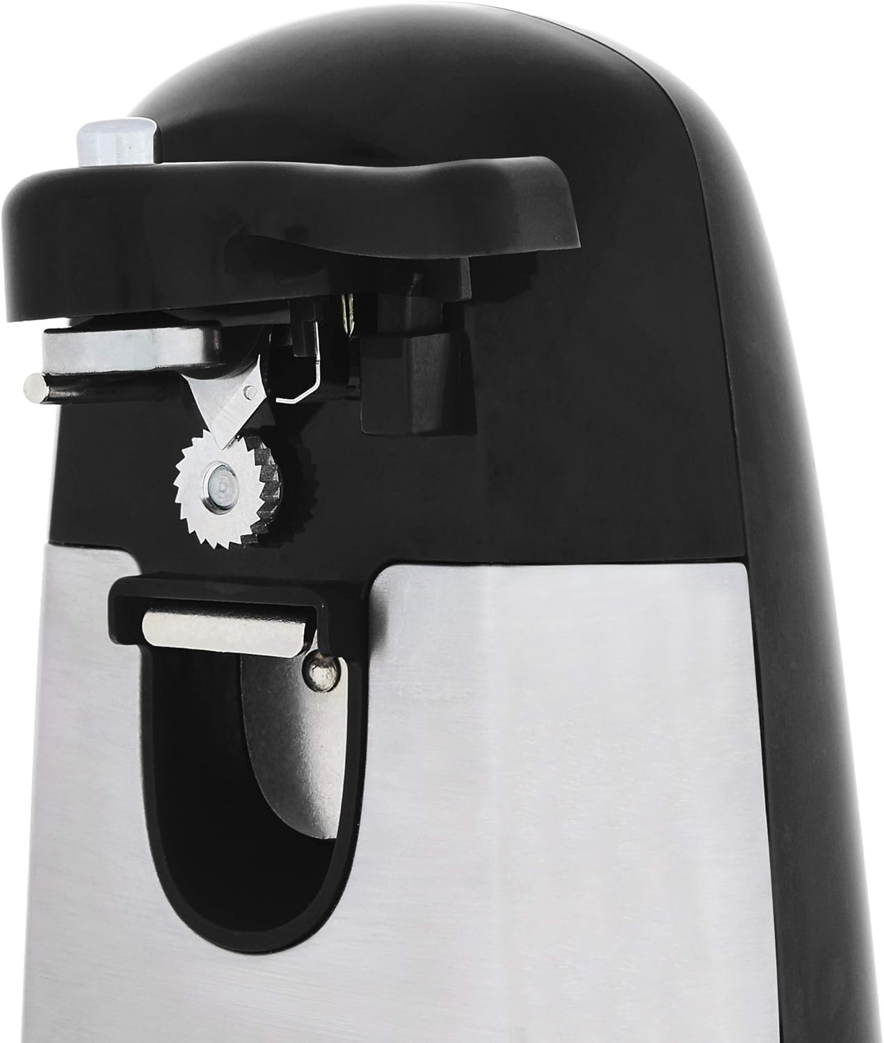 Amazon Basics 3-In-1 Electric Can Opener, Bottle Opener and Knife Sharpener