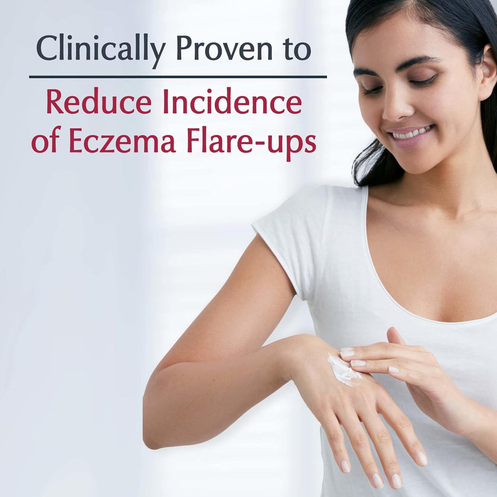 Eucerin Eczema Relief Cream, Full Body Lotion, Moisturizing Eczema Cream with