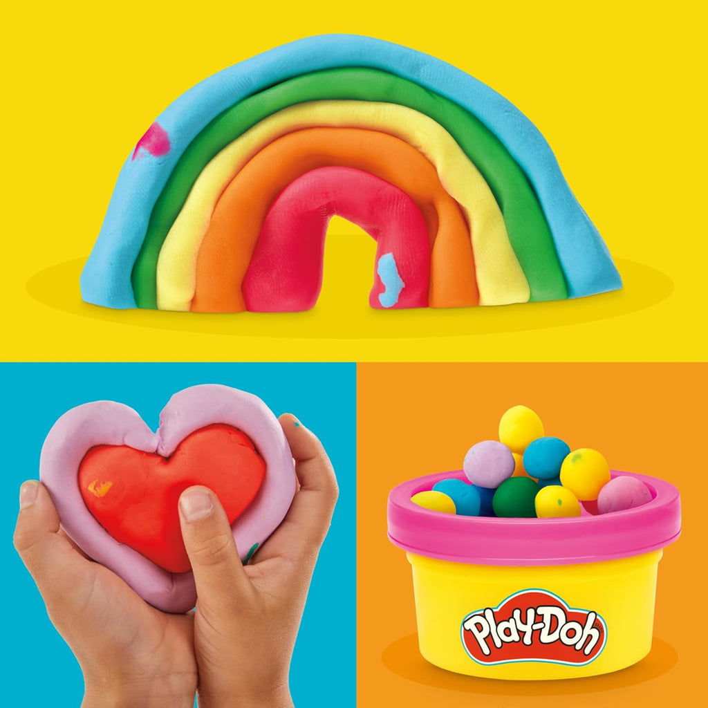 Play Doh Bulk Handout 42-Pack of 1-Ounce Modeling Compound Cans, Back to
