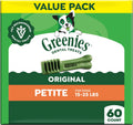 Greenies Veterinarian-Recommended Adult Natural Dental Dog Treats Petite
