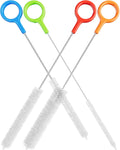 Buenalife Heavy Duty Cleaning Brushes Set of 4 - Extra Long Straw Cleaners