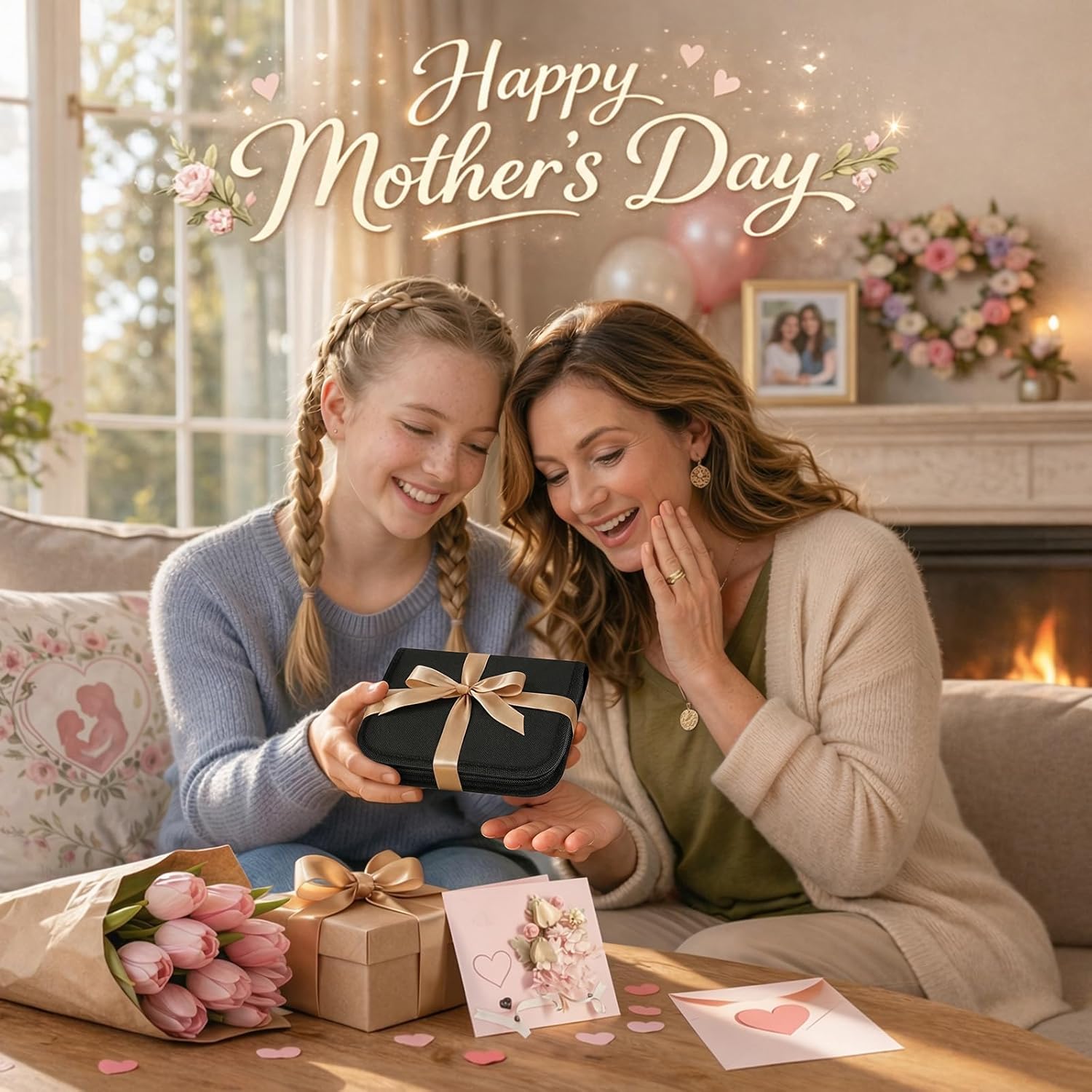 Coquimbo Sewing Kit Mothers Day Gifts for Mom Grandma Women Wife Teen Girls