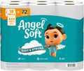 Angel Soft Toilet Paper, 18 Mega Rolls = 72 Regular Rolls, Soft and Strong
