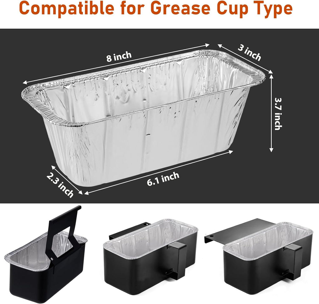 Grease Cup Liners Compatible with Blackstone Griddle 5017 - Griddle