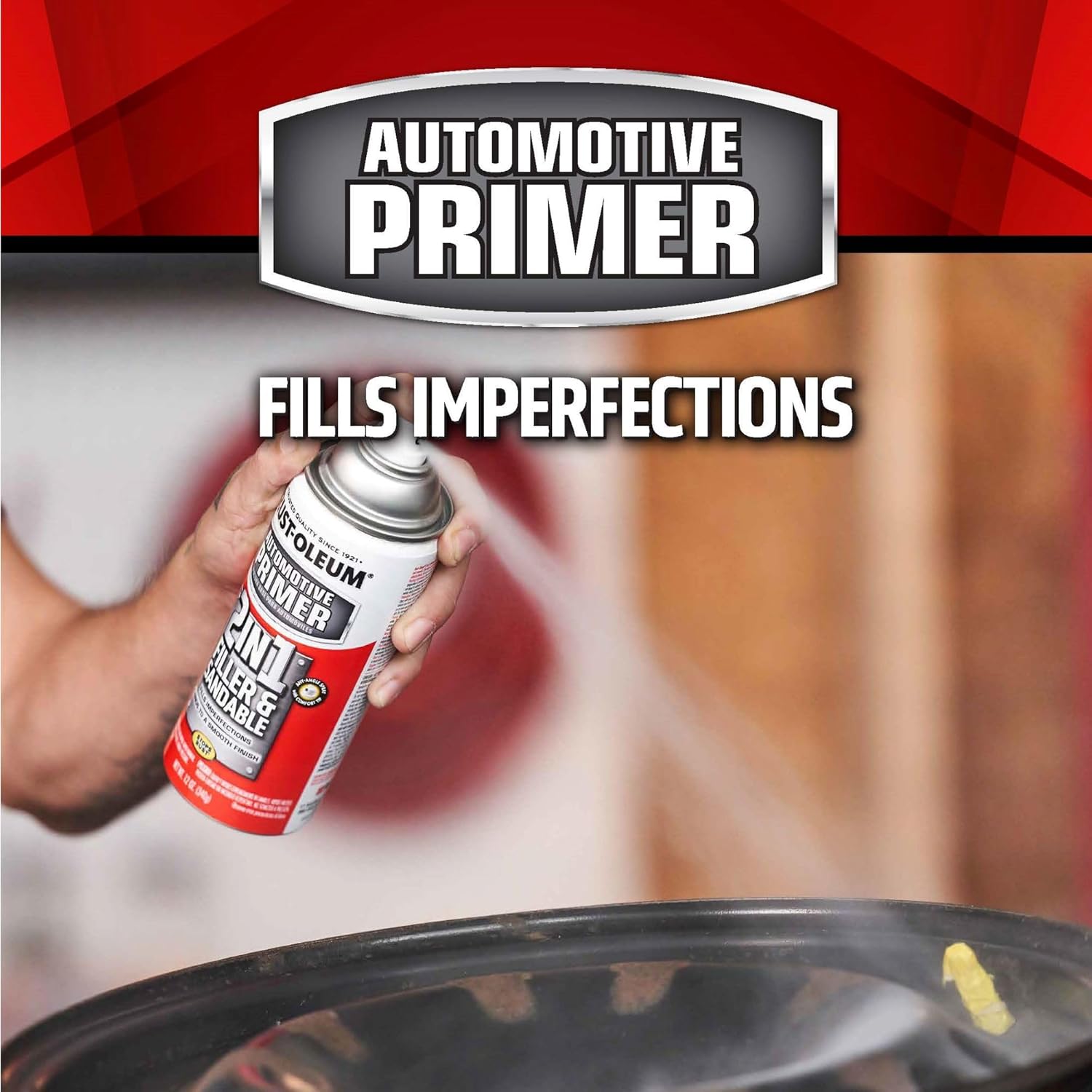 Rust-Oleum 260510 Stops Rust Automotive 2-in-1 Filler & Sandable Primer