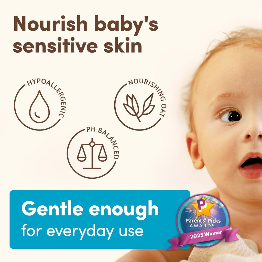 Aveeno Baby Daily Moisture Body Wash & Shampoo with Oat Extract