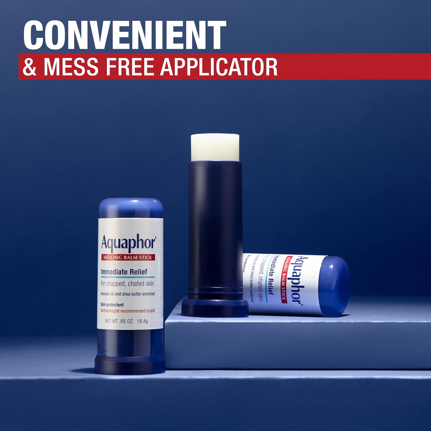 Aquaphor Healing Balm Stick, Skin Protectant with Avocado Oil and Shea