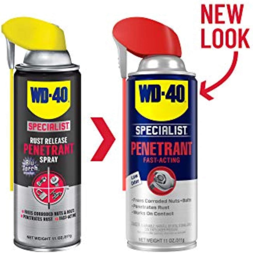 WD-40 Specialist Penetrant with Smart Straw, Penetrant for Metal, Rubber and