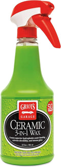 Griot‰۪s Garage Ceramic 3-in-1 Wax, SiO2 Spray for Cars, Trucks, and RV‰۪s