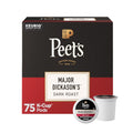 Peet's Coffee, Dark Roast Keurig K-Cup Pods, 100% Arabica Coffee - Major