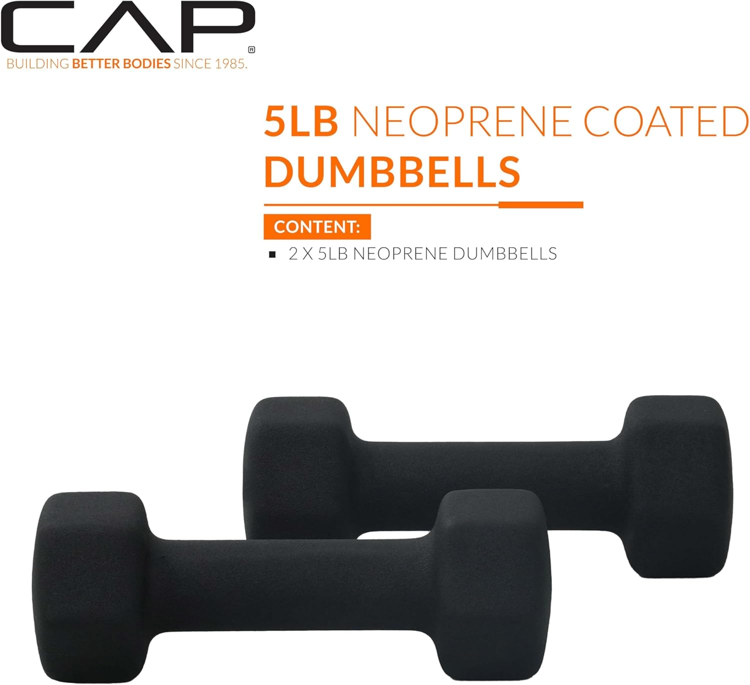 CAP Barbell Neoprene Dumbbell Weights Pairs & Sets