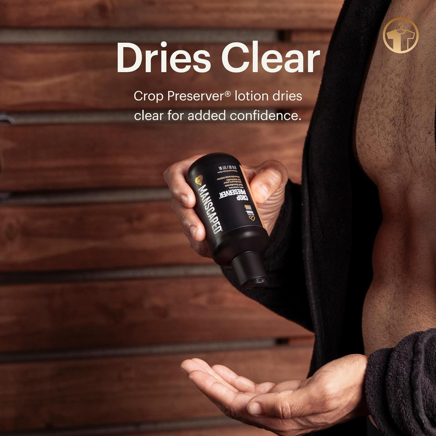 MANSCAPEDå¨ The Crop Preserverå¨, Men's Ball Deodorant, Male Care Hygiene