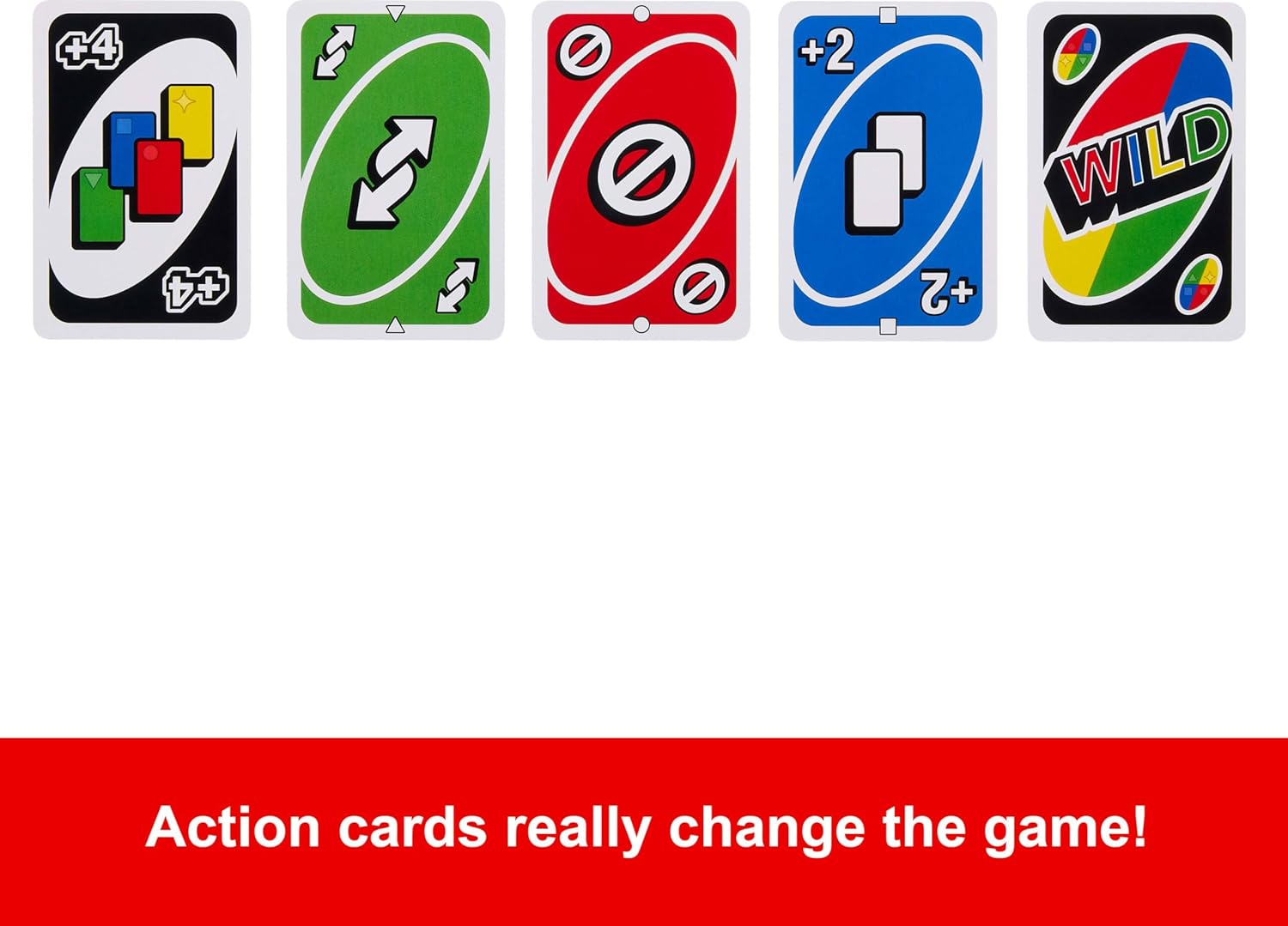 Mattel Games UNO Card Game in Travel & Storage Tin for Kid, Adult & Family