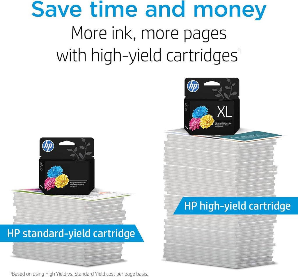 HP 64 Black & Tri-Color Ink Cartridges Printers (Combo Pack)