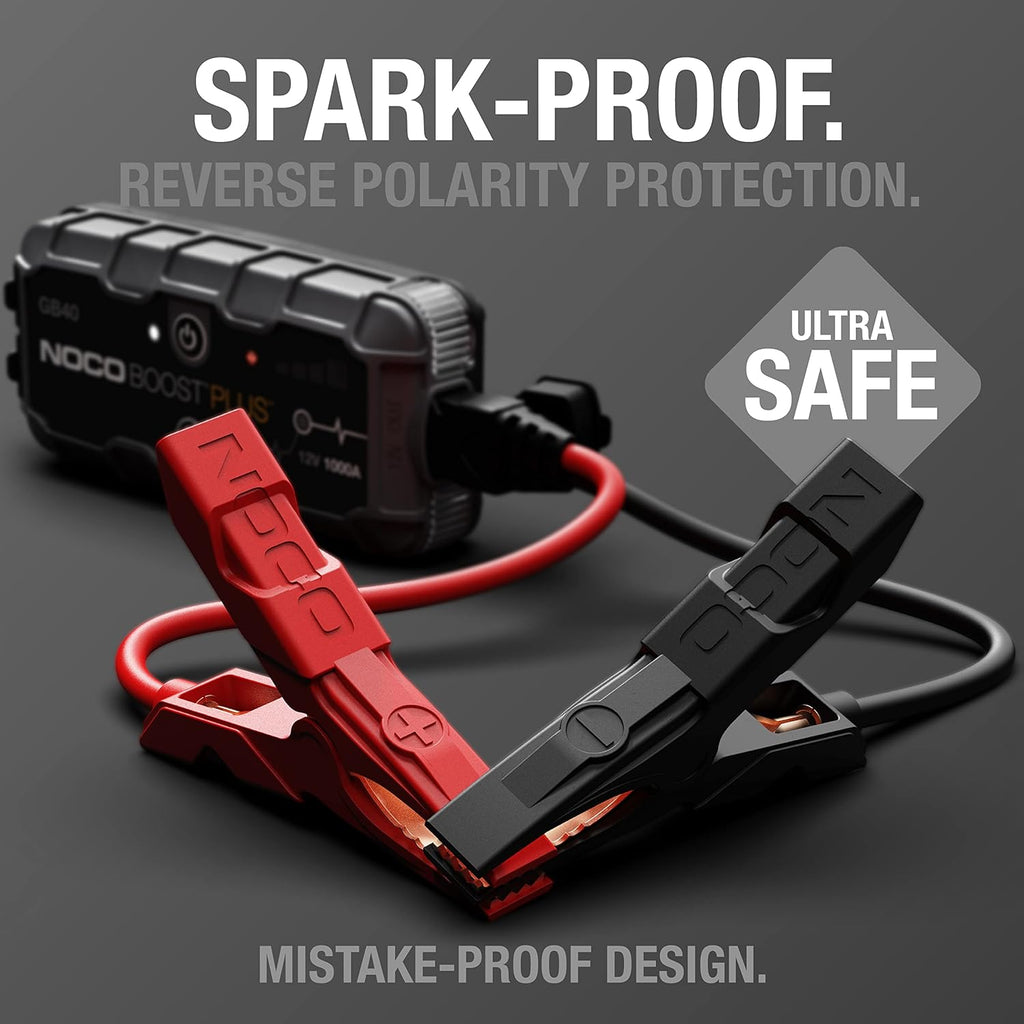 NOCO Boost GB40: 1000A UltraSafe Jump Starter ‰ÛÒ 12V Lithium Battery Booster