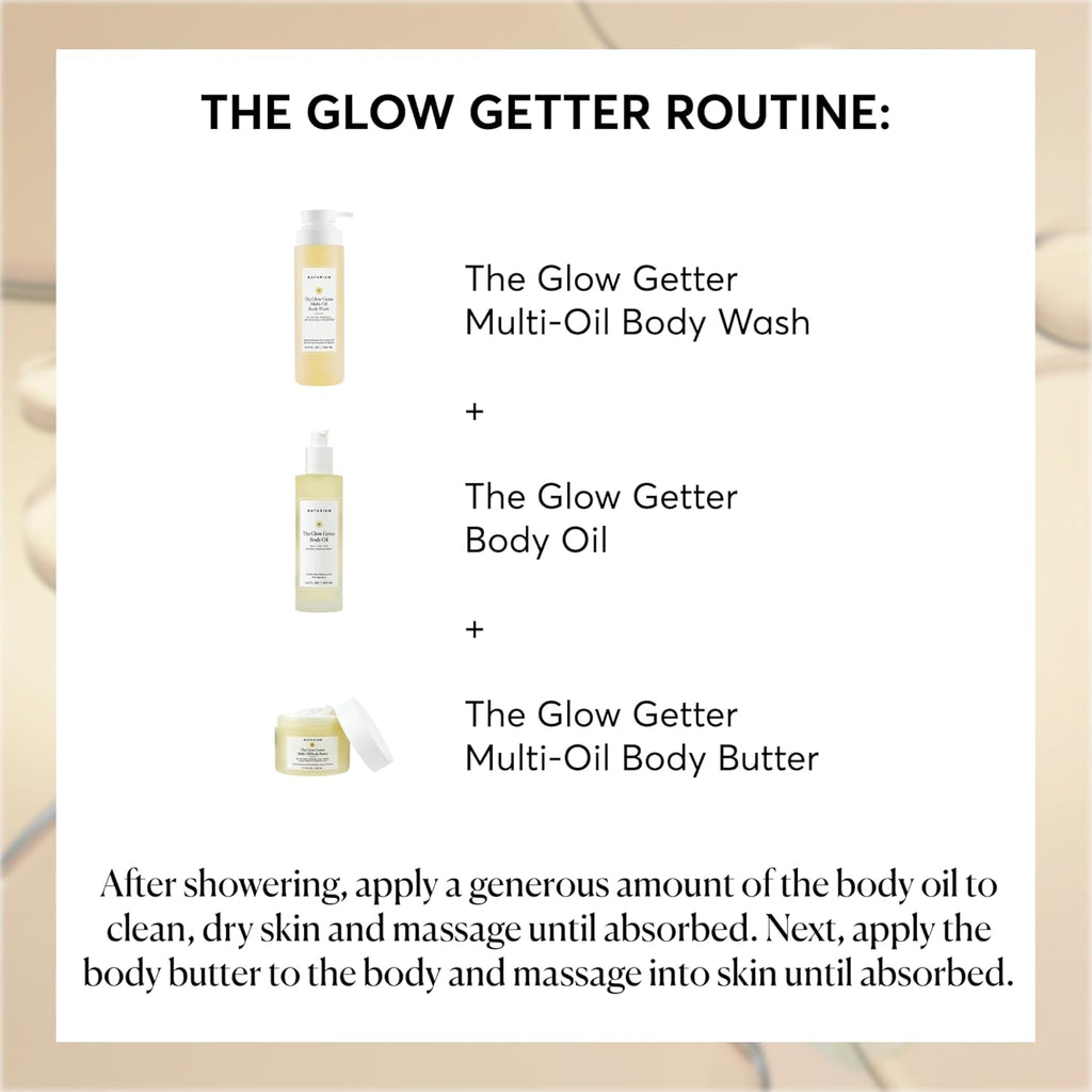 Naturium The Glow Getter Body Oil, Multi-Oil for Intense Nourishment
