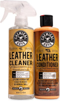 Chemical Guys Leather Cleaner and Conditioner Kit - Car Cleaner and
