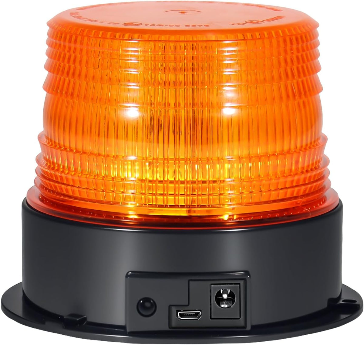 AnTom Magnetic Wireless Strobe Light Amber Warning Beacon Light for Trucks