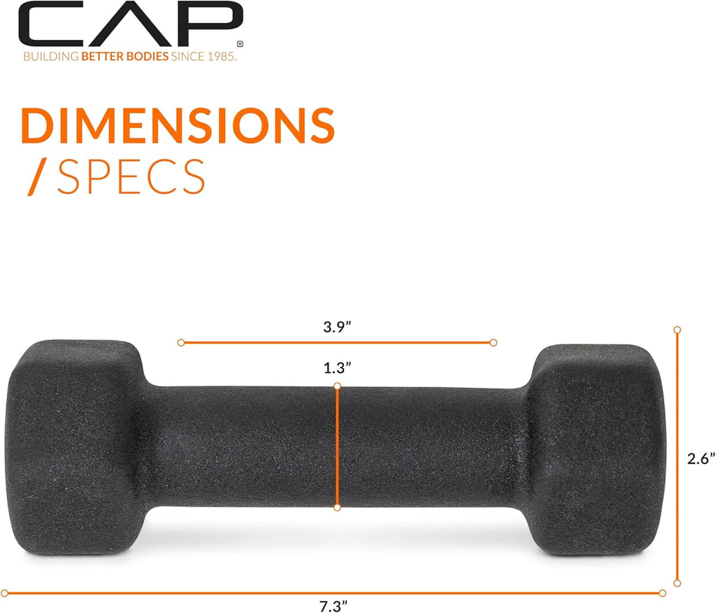 CAP Barbell Neoprene Dumbbell Weights Pairs & Sets
