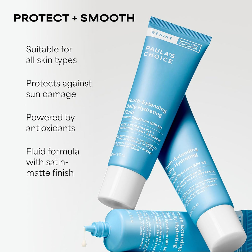 Paula's Choice RESIST Daily Hydrating Fluid Face Moisturizer with SPF 50